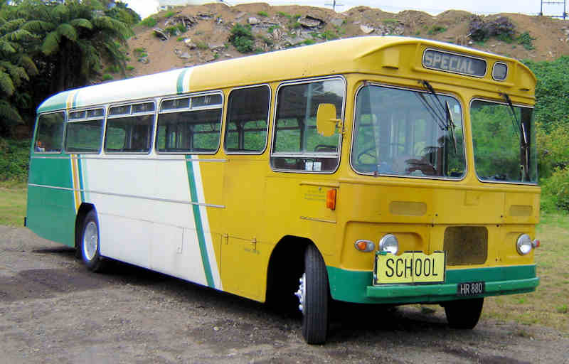 Okato Bus Lines 20 Bedford NJM NZMB