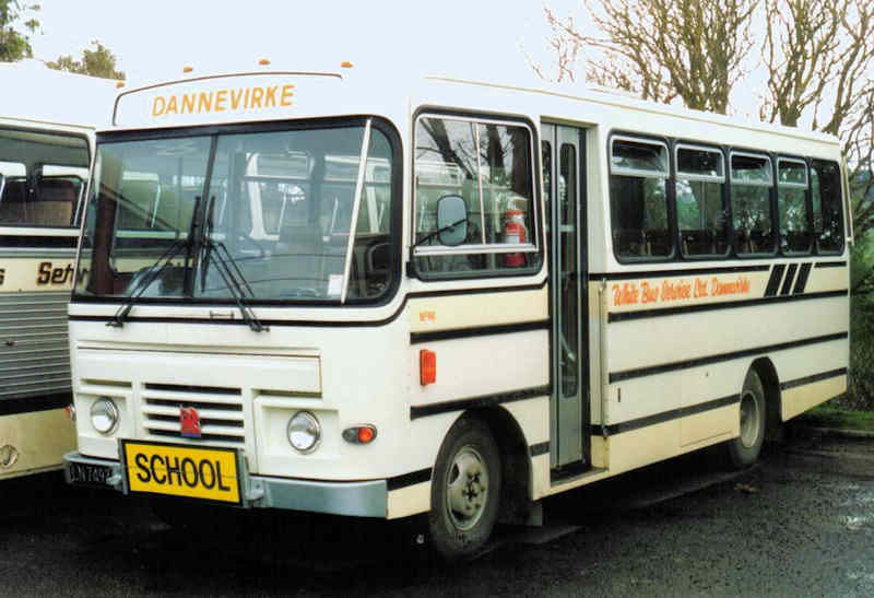 Bedford PFK White Bus Service 46