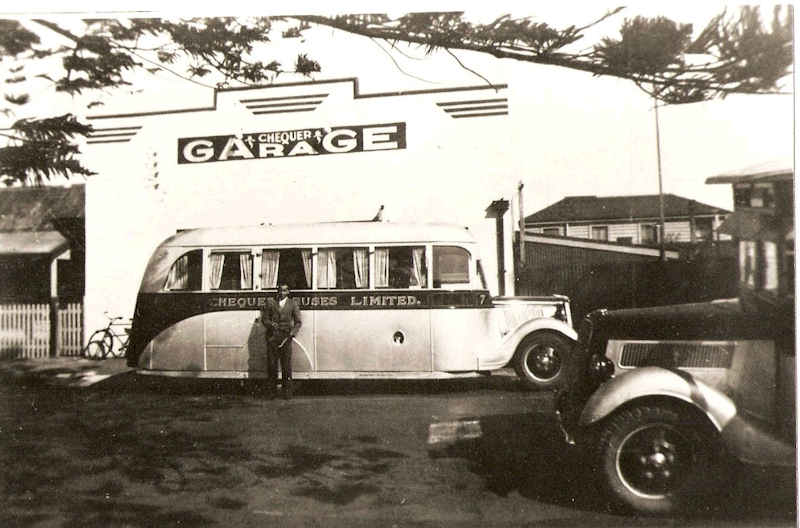 Chequers Ford V8 Buses