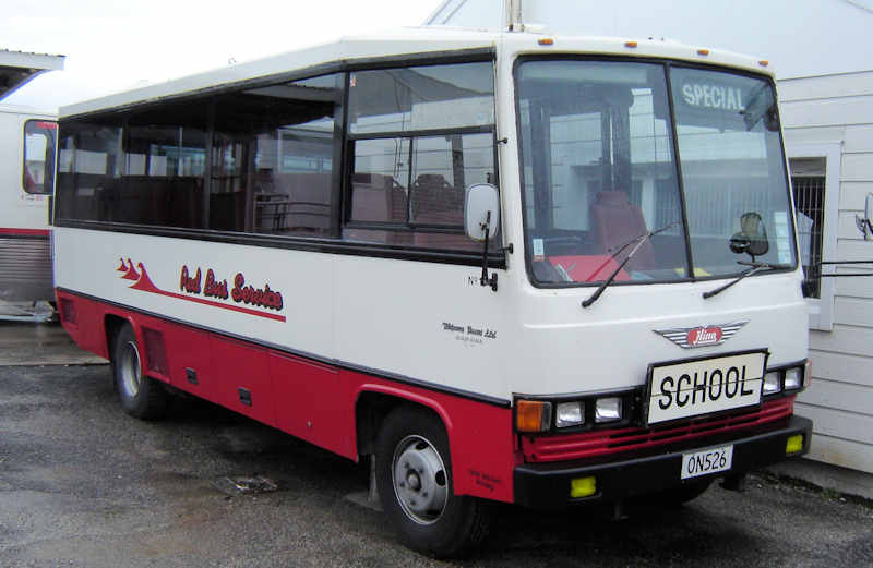 Red Bus Service Hino RB145 #104