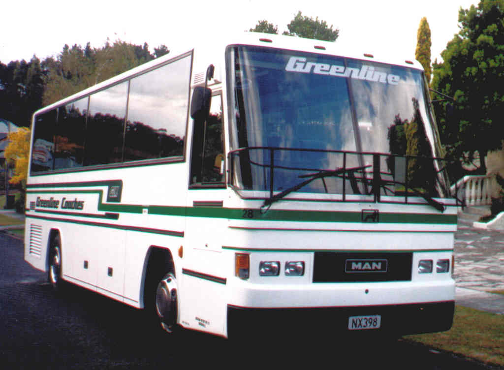 Greenline 28 Mercdes Benz OH1316 with MAN badges