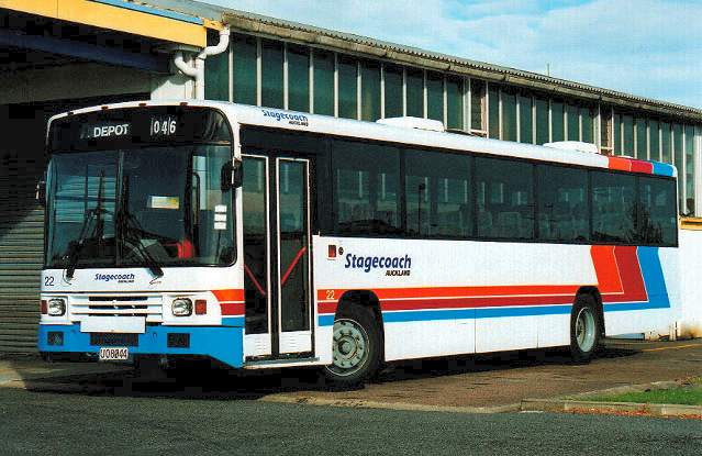 Volvo B10M Stagecoach Auckland