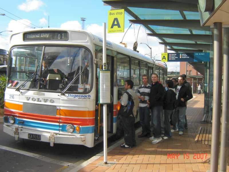 Wellington City Transport 216