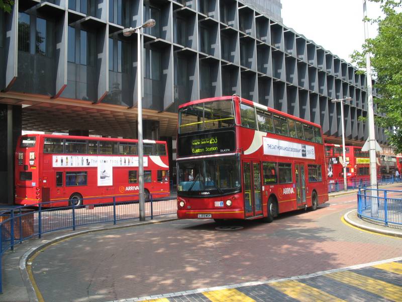 Arriva DLA 374 DAF Transbus ALX400 Euston 