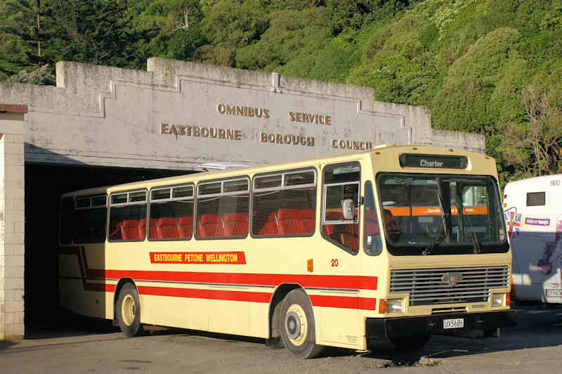 Ominbus Society 20 at Eadtbourne Bus Co depot