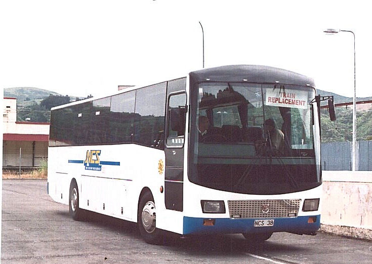 NCS Leyland Tiger with new Kiwi front